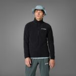 ژاکت نیم‌زیپ مردانه adidas Multi Essentials – مشکی