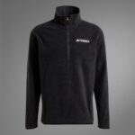 ژاکت نیم‌زیپ مردانه adidas Multi Essentials – مشکی